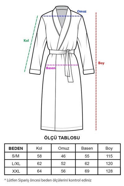 Denizli Concept Beige Soho Pike Bathrobe Set - Unisex Bathrobe and 60X100 Towel