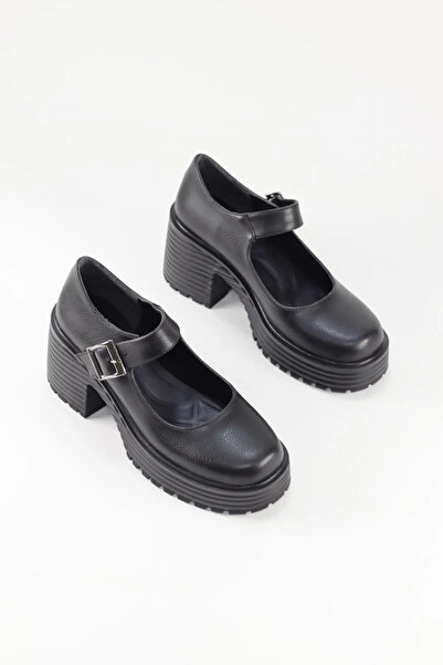 Alphus Hco High Heeled Women's Loafer Shoes