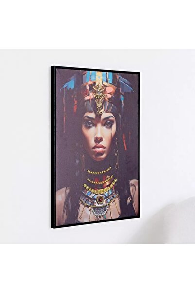 Generic لوحة قماشية لفتاة إيرسيل مرسومة باليد - 50x70x2.5 سم