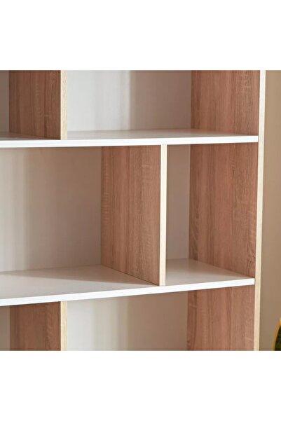 Generic Alford Patara Three-Tier Bookcase with Drawer