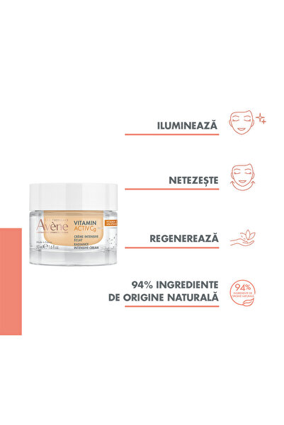 Avene Intensive face cream with brightness effect Vit Activ Cg Avene, 50 ml