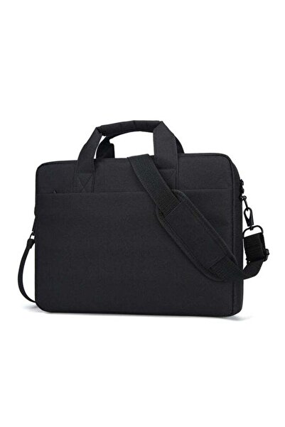 fulina Computer Notebook Laptop Bag,Waterproof Zipper,Large Capacity-15" ,with Shoulder Straps,Black