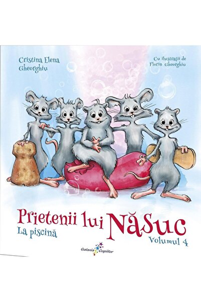 Editura Galaxia Copiilor Prietenii lui Nasuc. Volumul 4: La piscina, Cristi