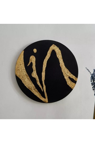 Generic Hand-painted Mayan Style Framed Wall Art - 40 x 40 x 1.8 cm