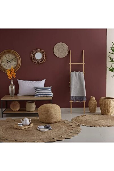 Generic Natura Tapis Hand-Braided Jute Rug - 120 cm