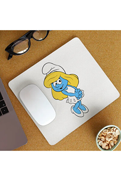 OEM Mousepad Smurfette Childhood Drawings The Smurfs