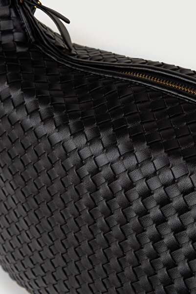 Deery Μαύρη γυναικεία τσάντα ώμου