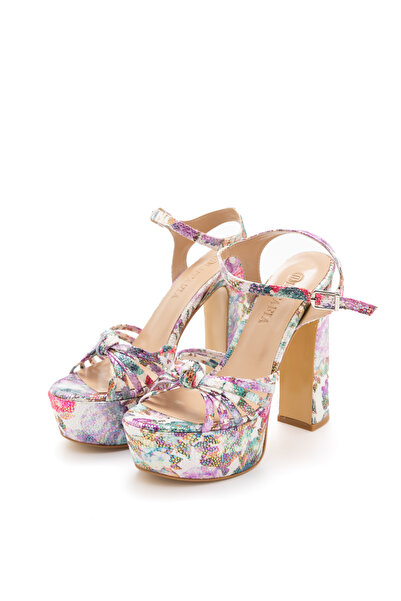 Letafia Pantofi cu platformă cu model floral Megan