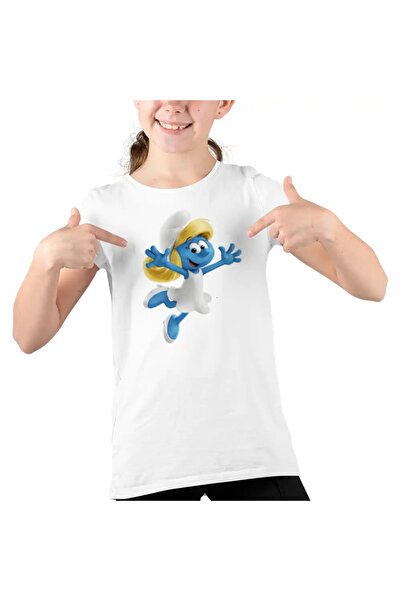 OEM Tricou Copii Fete Strumfita Desene Strumfii