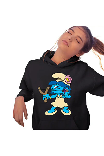 OEM Hanorac Femei Strumfii Satul Fetelor Prastie