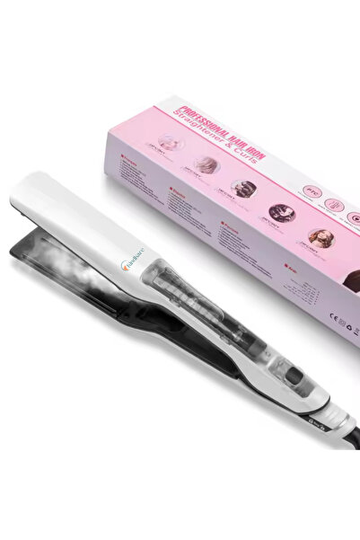 KindKare Steam hair straightener, anti-frizz, negative ions, 30s heating, temp100-230°C, safety
