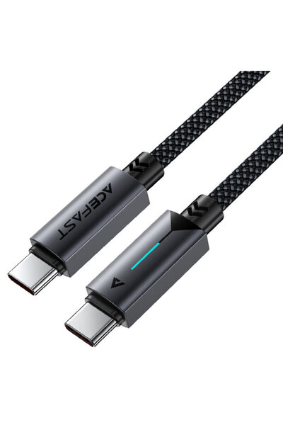 Acefast Cablu de date tip C, 60W, 3A Acefast, C19-03, negru, 1.2m