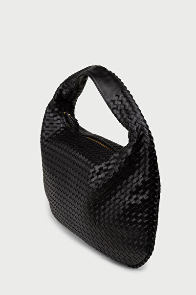 Deery Μαύρη γυναικεία τσάντα ώμου