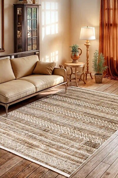 Aden Lazuli Dokuma Halı |Makinede Yıkanabilir Modern Halı|Kilim, Yolluk, Salo...