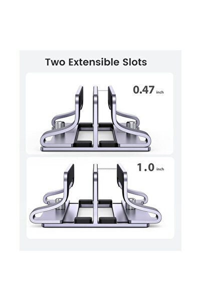 Ugreen Adjustable Laptop Stand for Desk, Ugreen, Silver, 60643
