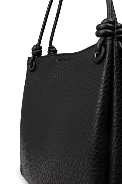 Deery Μαύρη γυναικεία τσάντα ώμου και χεριού