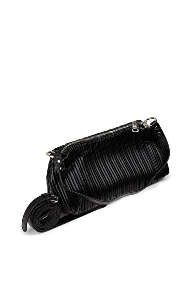 Deery Μαύρη γυναικεία τσάντα ώμου