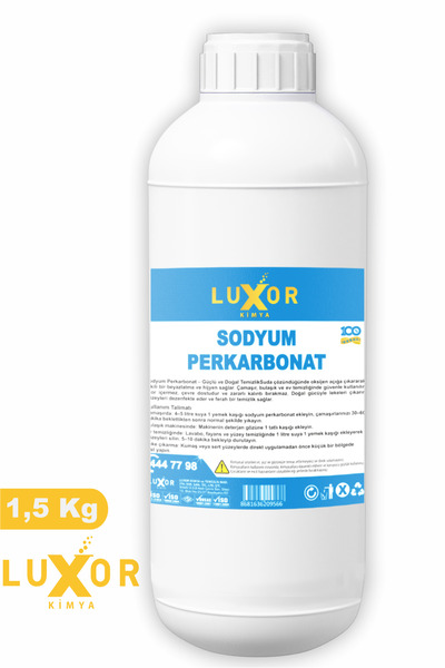 Luxor Kimya Sodyum Perkarbonat 1,5 Kg