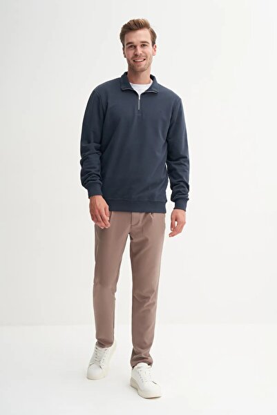 Cazador Men's Sweat 53470 S.Blue