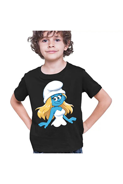 OEM Tricou Copii Baieti Strumfita Strumfii Smurfette