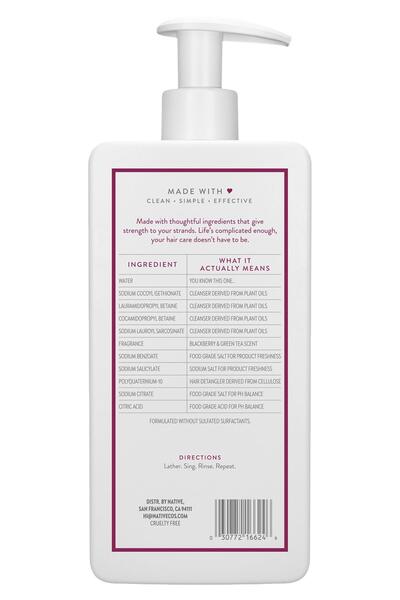 Native Blackberry & Green Tea Strengthening Shampoo 487ml