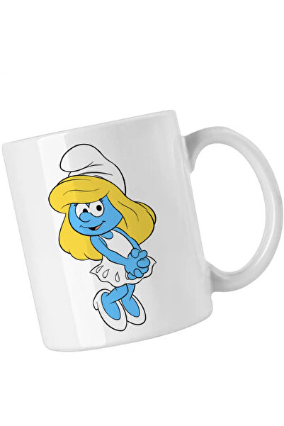 OEM Smurfette Mug Childhood Drawings The Smurfs