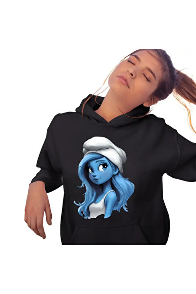 OEM Women's Sweatshirt Smurfette Princess Elf