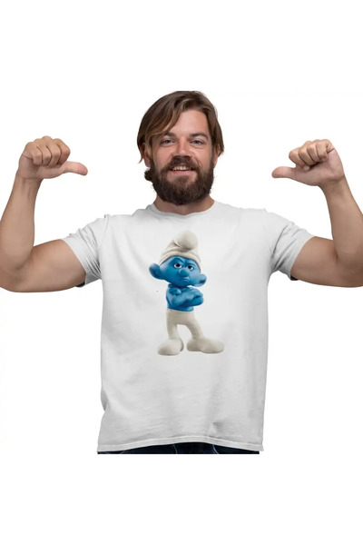 OEM Tricou Barbati Strumfii Morocanosul Moroconos