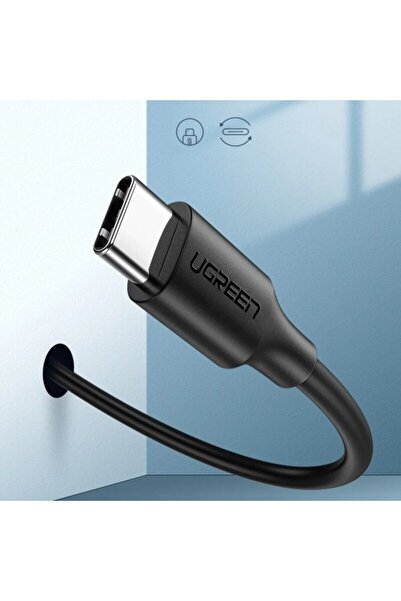 Ugreen Type-C Data Cable PD 18W, 1m Ugreen, Black, 60116