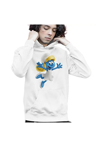 OEM Hanorac Copii Baieti Strumfita Desene Strumfii