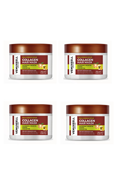 Venuxeell قناع شعر مكثف فعال للعناية بالكيراتين، مغذي ومصلح للشعر الجاف والتا...