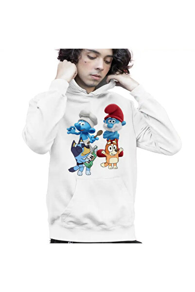 OEM Hanorac Copii Baieti Strumfii Bluey Bingo Papa Strumf Bucatarul