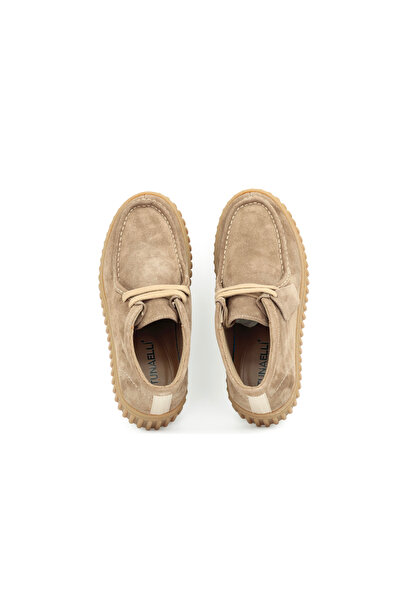 Tuna Hakiki Deri Kauçuk Taban Bağcıklı Erkek Bot - B263270