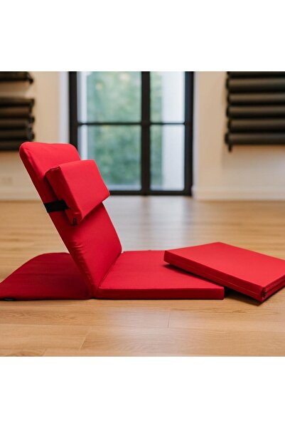 NareSpor Scaun de meditație Backjack cu pernă dublă detașabilă, pernă de pode...