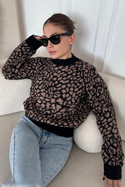 bb butik basic Leopar Kazak K5138