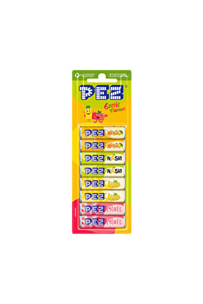 Pez Candies Exotic Flavours (8x8,5g) 68g