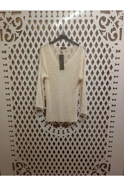 SAVA Otantik Delikli Örme Kazak