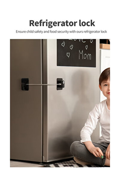 Primo Plus Adhesive Password Protection Refrigerator Window Door And Cupboard...