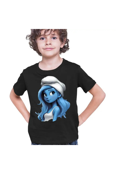 OEM Kids Boys' Smurfette Princess Elf T-Shirt