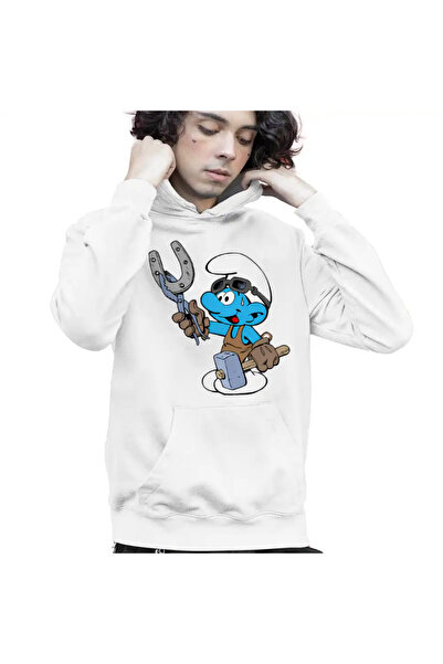 OEM Hanorac Copii Baieti Strumfii Fierarul Potcovar Potcoava