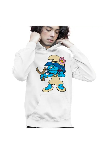 OEM Hanorac Copii Baieti Strumfii Satul Fetelor Prastie