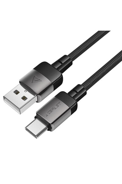 Acefast Cablu date tip C Fast Charge, 3A, C9-04, 1.2m, negru