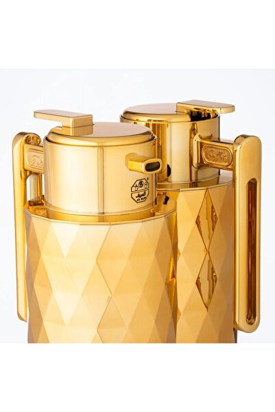 ORIAN Sword Thermos Gold Ruby Decorated 2 Pieces