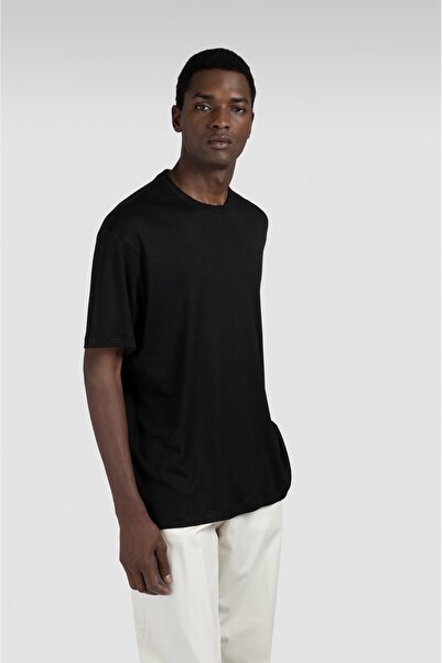 PAUL&SHARK Men's Woven Cotton Lyocell T-Shirt