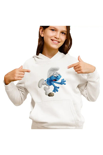 OEM Hanorac Copii Fete Strumfii Impiedicatul