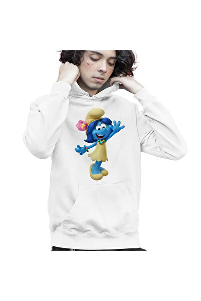 OEM Hanorac Copii Baieti Smurf Blossom Strumfii