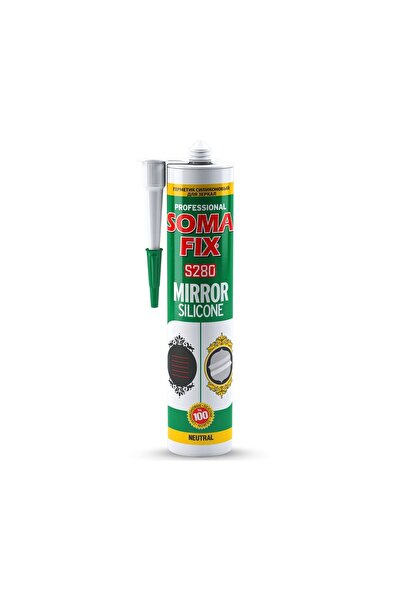 Somafix Ayna Silikonu Siyah S282 -280 ml 330gr