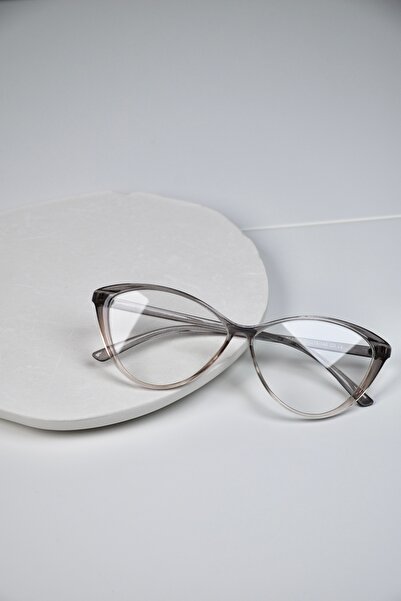 LOOKUP NEW Cat Eye 70 Ekartman Bone Transparent Women Men Unisex Blue Light Protection Screen Glasses Eyewear