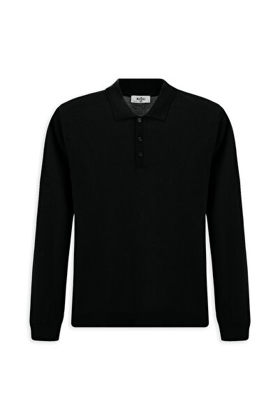 Kiğılı Polo Neck Regular Fit Wool Knitwear Sweater