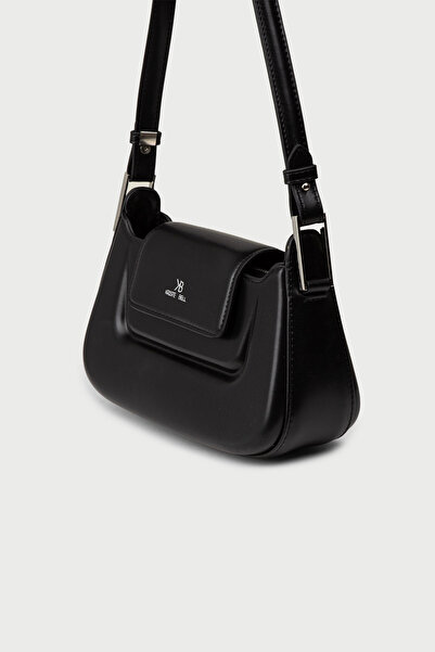 Deery Μαύρη γυναικεία τσάντα ώμου